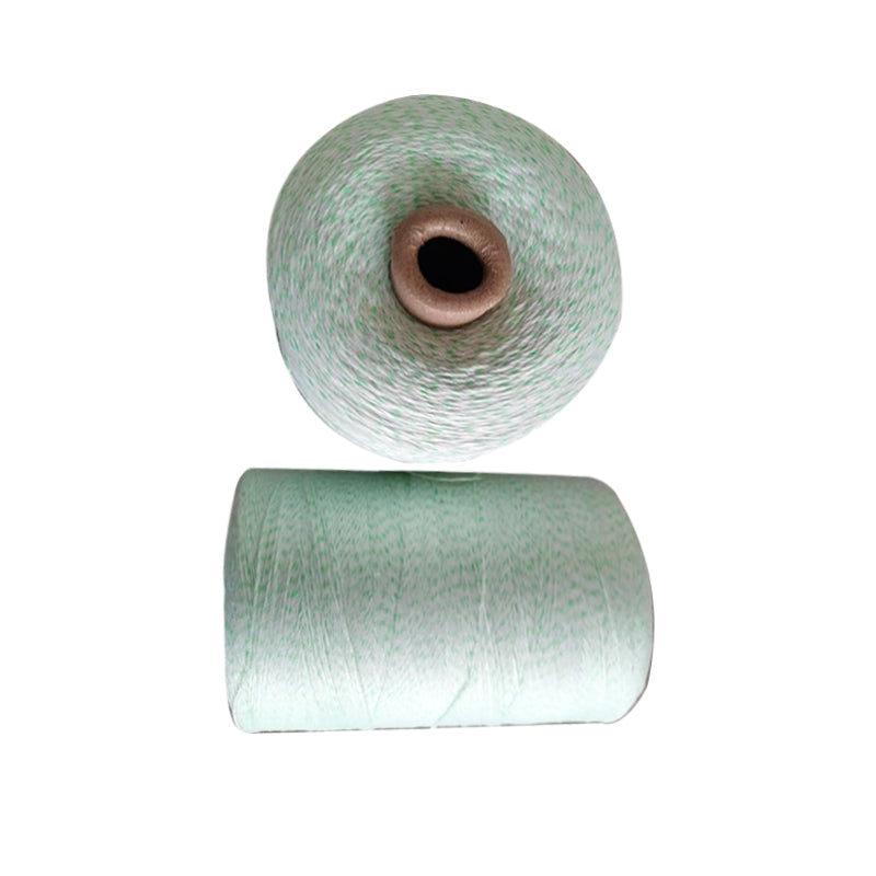 Factory direct sales polyester-cotton blend Green color line 3*3