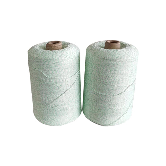 Factory direct sales polyester-cotton blend Green color line 3*3